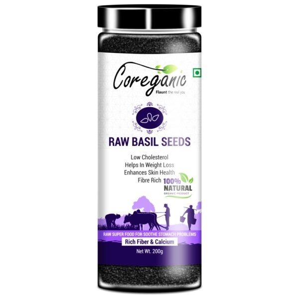 Coreganic Certified Raw Protein & Iron Rich Halim Seed Garden Cress Seeds